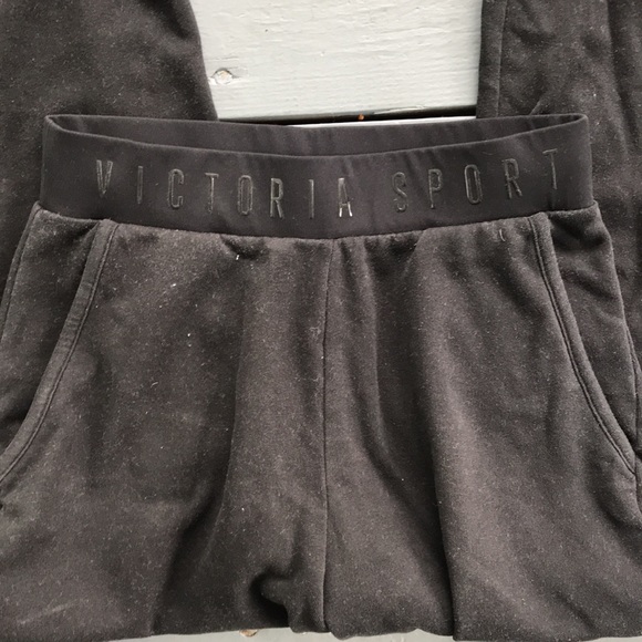 Victoria Secret Black Soft Jogger Sweatpant - Picture 2 of 3